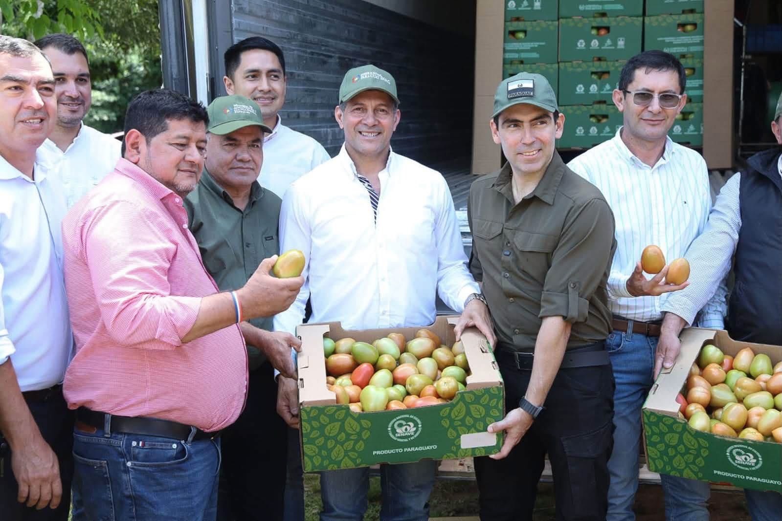 Exportación de tomates