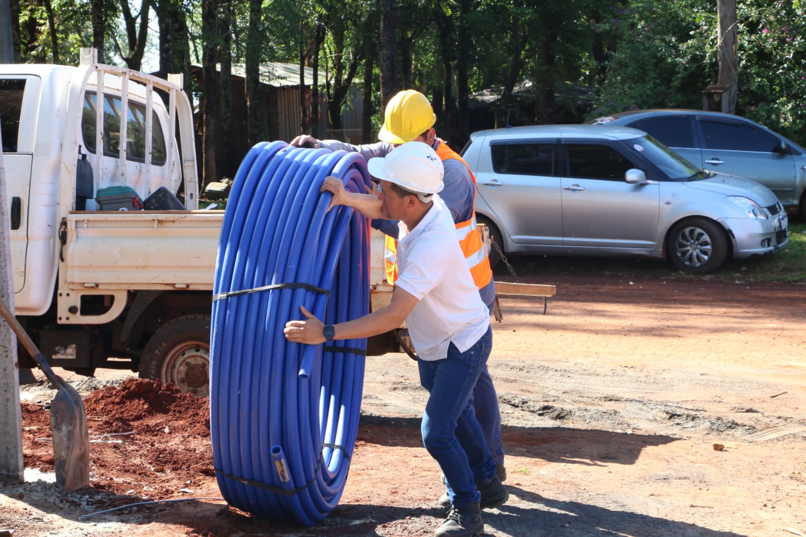Mayor Otaño agua potable