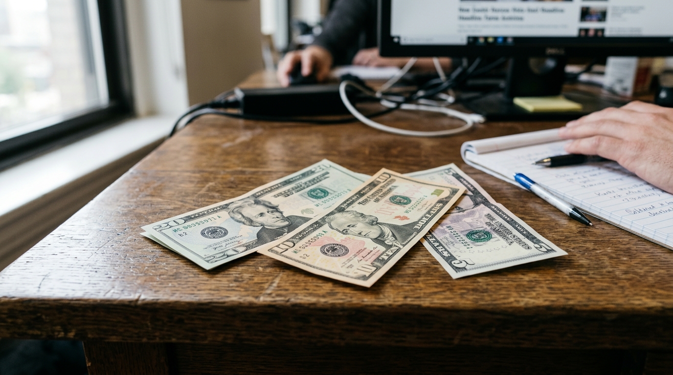 dólar, solo necesito la moneda nortaamerica,