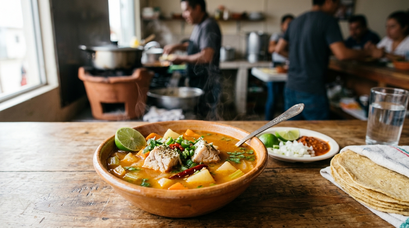CALDO DE PESCADO